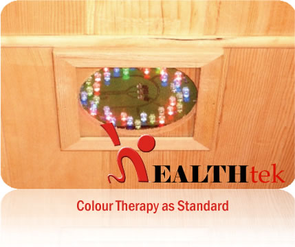 Our Far infrared Saunas come with light therapy as standard