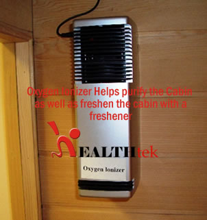 Far infrared sauna accessories Ioniser