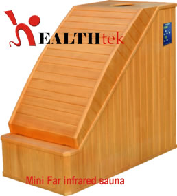 1 Person far infrared sauna with light therapy